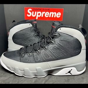 Jordan 9 Retro Particle Grey- Size 11